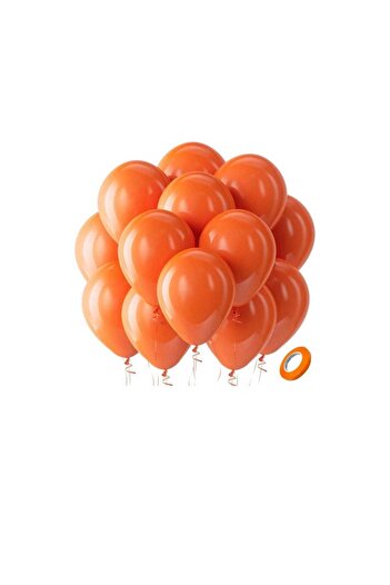 Generic 12-Inch Latex Balloon – Orange Color –Pack of 100- High-Quality Latex