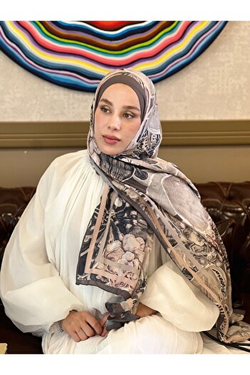 Modakaşmir Lipa Pattern Bamboo Shawl