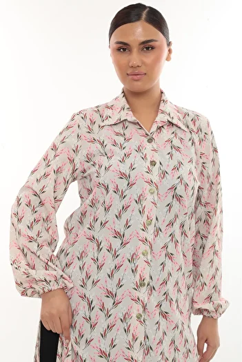 TUNİK Women's Patterned Slit