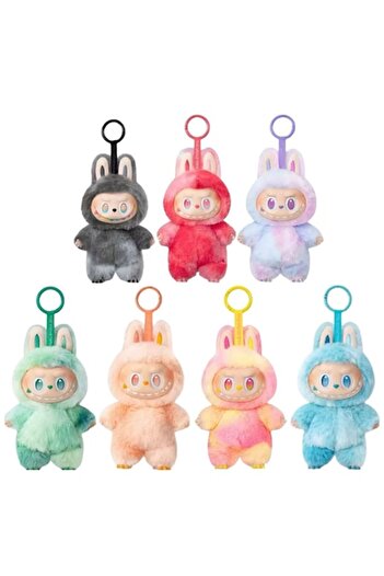 OEM Jucarie Din Plus Tip Labubu, Sezon 3, Seria 3, Big Into Energy, Blind Box, Cu Breloc, 16 cm, Cutie S