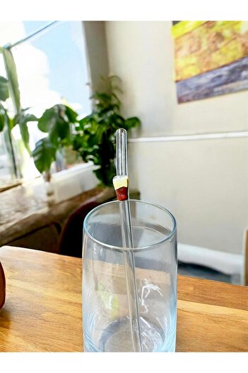 Arsglass Coffee Figured Glass Handmade Pipette Set of 6 Eco-Friendly