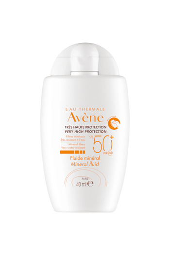 Avene Fluid Mineral Sun, SPF 50+, 40 ml