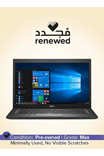 Dell Latitude 7280 12.5 بوصة Intel Core i5 الجيل السادس 8 جيجابايت 256 جيجابايت أسود Windows
