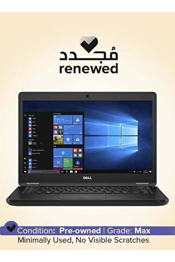 Dell Latitude 5480 14-inch Intel Core i5 6th Gen 8 GB 256 GB Black Windows
