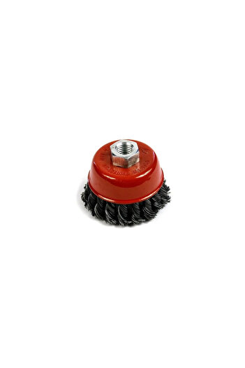Strend Pro Wire Brush, Cup Type, with Twists, M 14, 100 mm, Strend Pro