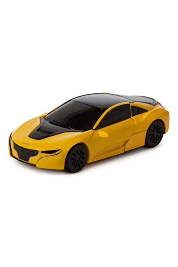 Rastar Convertible Metal Car RS Yellow Scale 1:32
