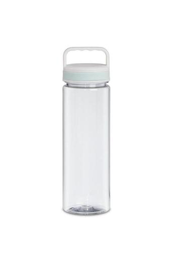 Xavax Water Bottle 181592, 900ml, Leak-proof, Handle, Screw Cap (Transparent)