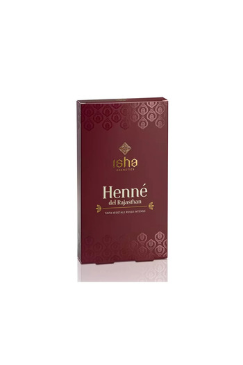 isha Henna Rajasthan Roșu Intens, 100 g,