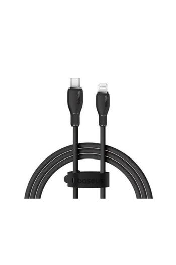 Baseus Cablu de încărcare rapidă Pudding USB Type-C la Lightning, 20W, 1,2m, negru