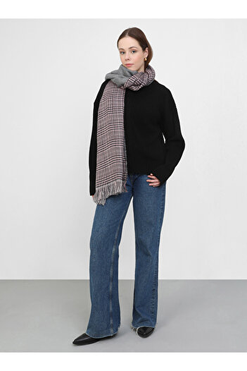 Tuva Shoulder Shawl - Gray -