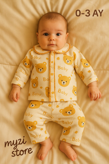 MYZİ STORE Baby Kids Pajama Set
