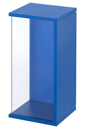 Binbirreyon Sergi Dolabı Vitrin Duvara Asılabilir Yatay ve Dikey Kullanımlı 25x25x50cm BD040