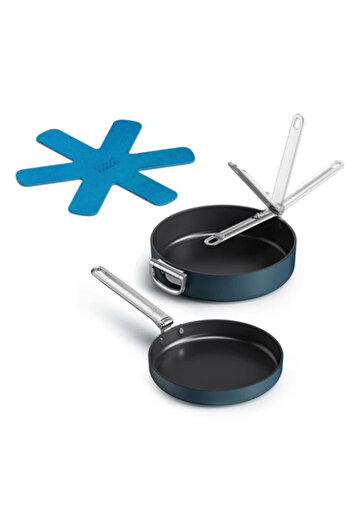 Joseph Joseph Jj 45051 Space 3 Piece Frying Pan Set