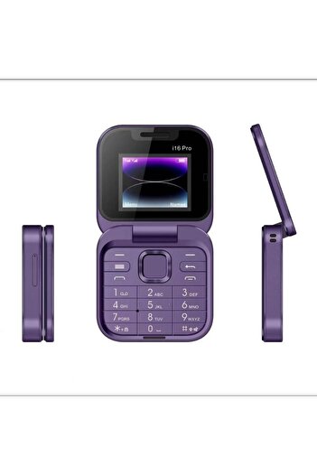 FOXMAG24 Mini mobile phone, dual screen, large buttons, flashlight, camera, 2×Nano SIM, music, radio
