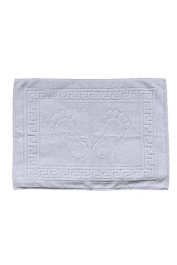 OEM Talia Foot Towel, 100% Cotton, White, 50x70 cm