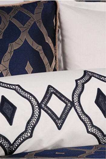 Çeyiz Diyarı Dowry Land İlayda 10 Piece Dowry Set Navy Blue
