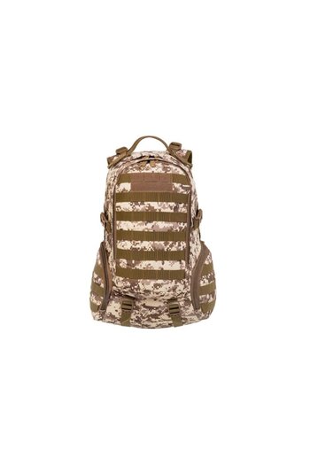 E EFRALL Military Backpack for Hiking, Camping, Waterproof, 40 L, Adjustable Straps, Beige/Brown - Concept E