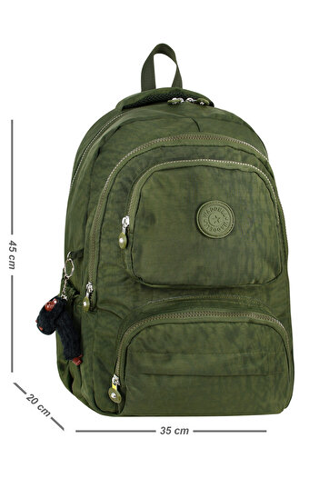 Çanta Trend Mega Boy Unisex Adjustable Orthopedic Strap Multi-Compartment School Bag