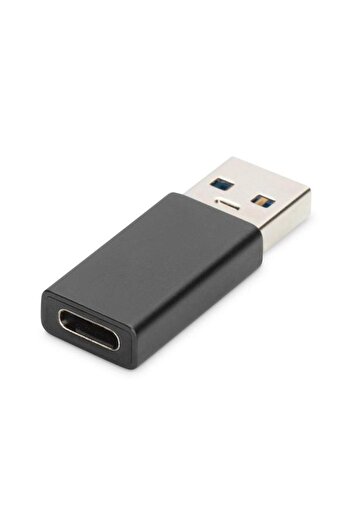 Digitus Adaptor AK-300524-000-S, USB 3.0 Tip A Mascul - USB 3.0 Tip C Mamă