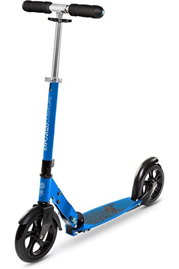 Micro Scooters | Expo 2020 Classic Adult Scooter | Big Wheels | City Commuting | Foldable | Blue