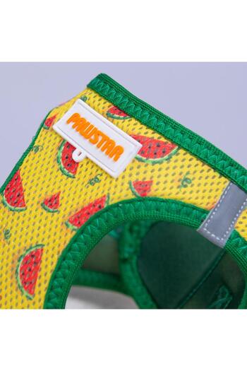 Pawstar Watermelon Air-Mesh Chest Harness Cat Dog Chest Harness Watermelon Pattern Dog Harness