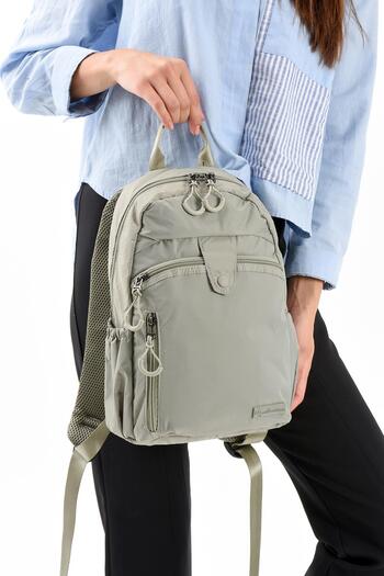 571 Collections Çanta Ultra Light Stylish and Waterproof Mini Backpack Outdoor Mink Model: (571-13-9C)