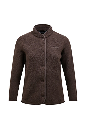 Peak Performance W Fleece Snap Cardigan Women's Fleece