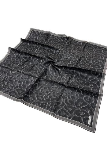 Armine Silk Scarf 2026 Winter - 9408-80 Black Twill