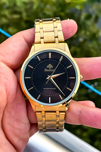 Bentini New Season Silver Color Steel Cord Men's Watch and Bracelet Father's Day Valentine's Day Gift