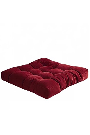 Generic Floor Pillows Chair Cushion Square Meditation Pillow for Seating Patio Office Outdoor Thick Tufted