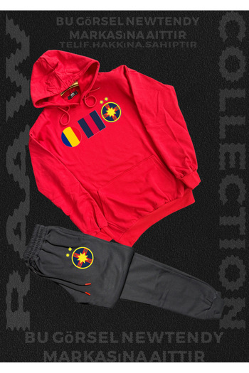 NEW TRENDY COLLECTİON Unisex Sports Set Inspired by Fcsb |   Set Sportiv Unisex Inspirat De Fcsb – Limited Edition “Hoodie”