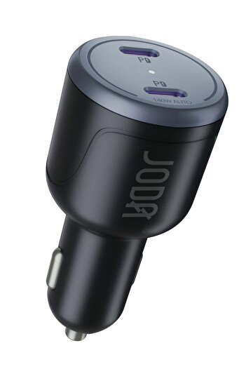 Joda CarBolt 140 140W PD USB-C Car Charger - 2-Port Fast Charging for MacBook Pro & iPhone, Universa