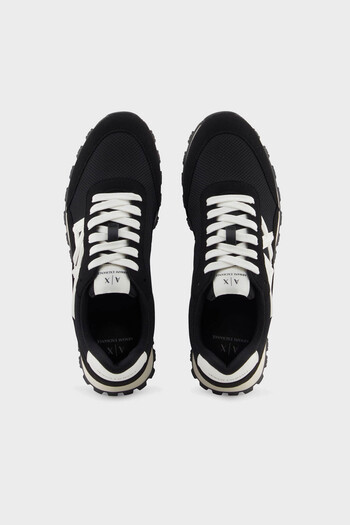 Armani Exchange Logolu Süet Detaylı Sneaker Ayakkabı Erkek AYAKKABI XM001960 AF19388 MC024