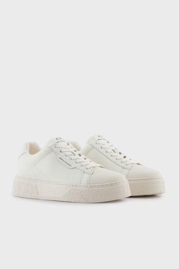Armani Exchange Logo Thick Sole Sneaker Shoes Men's Shoes Xm001666 Af19143 M0029