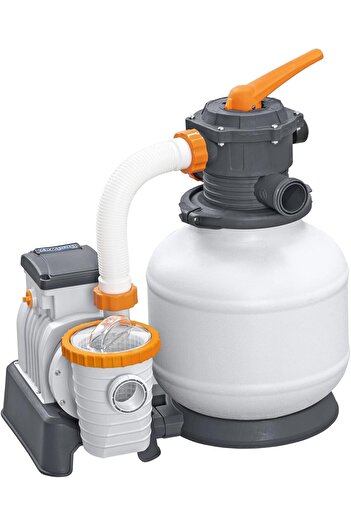 BESTWAY | Flowclear Sand Filter, 8,327 L / 2,200 gal, Cost Effective & Environmentally Friendly Abov