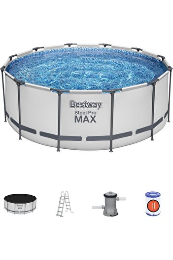 BESTWAY Steel Pro Max 12' X 48"/3.66M X 1.22M Pool Set