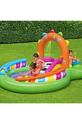 BESTWAY 9'8" X 6'3" X 54"/2.95M X 1.90M X 1.37M Sing 'N Splash Play Center
