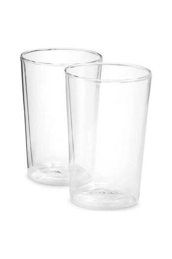 DELONGHİ Set 2 glasses De'Longhi DLSC319, 480 ml, Double wall, Borosilicate glass (Transparent)