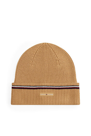 Tommy Hilfiger Men Classic Beige Rwb Beanie
