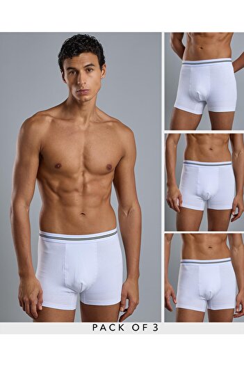 R&B 3 Pack Solid Trunks