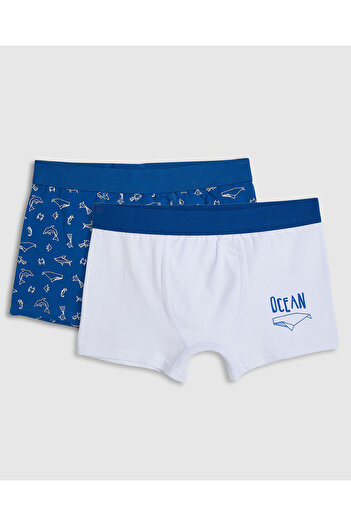 R&B 2 Pack Printed Boxer Briefs