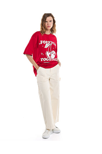 R&B Solid Straight Fit Jeans with Button Closure