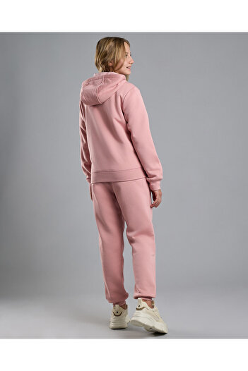 R&B Solid Hooded Clothing Set