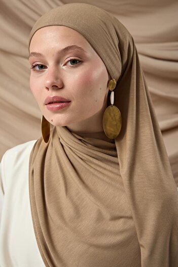 Silk Home Premium Combed Cotton Shawl 65002-60 Milky Brown