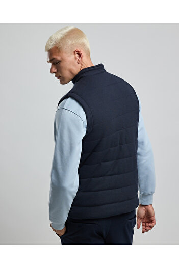 R&B Quilted Gilet with Zipper Closure