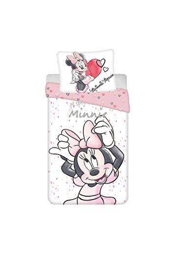 Minnie Mouse Disney Minnie White bedding set 140×200cm, 70×90 cm