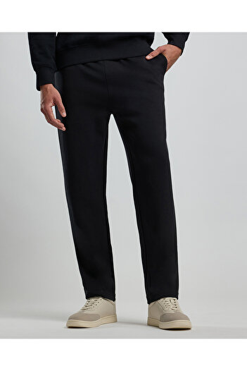 R&B Solid Sweatpants with Drawstring Waist