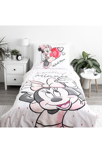 Minnie Mouse Disney Minnie White bedding set 140×200cm, 70×90 cm
