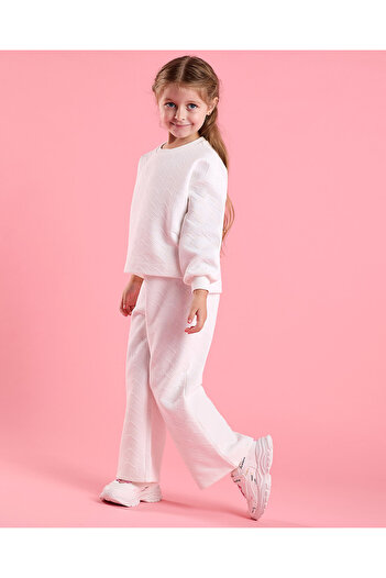 R&B Textured Sweatsuit Set