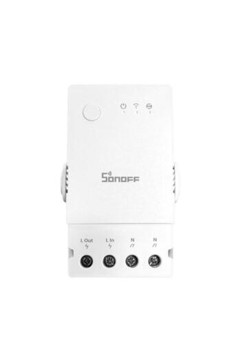 Sonoff Wi-Fi Smart Relay THR316, Temperature & Humidity, App Control (White)